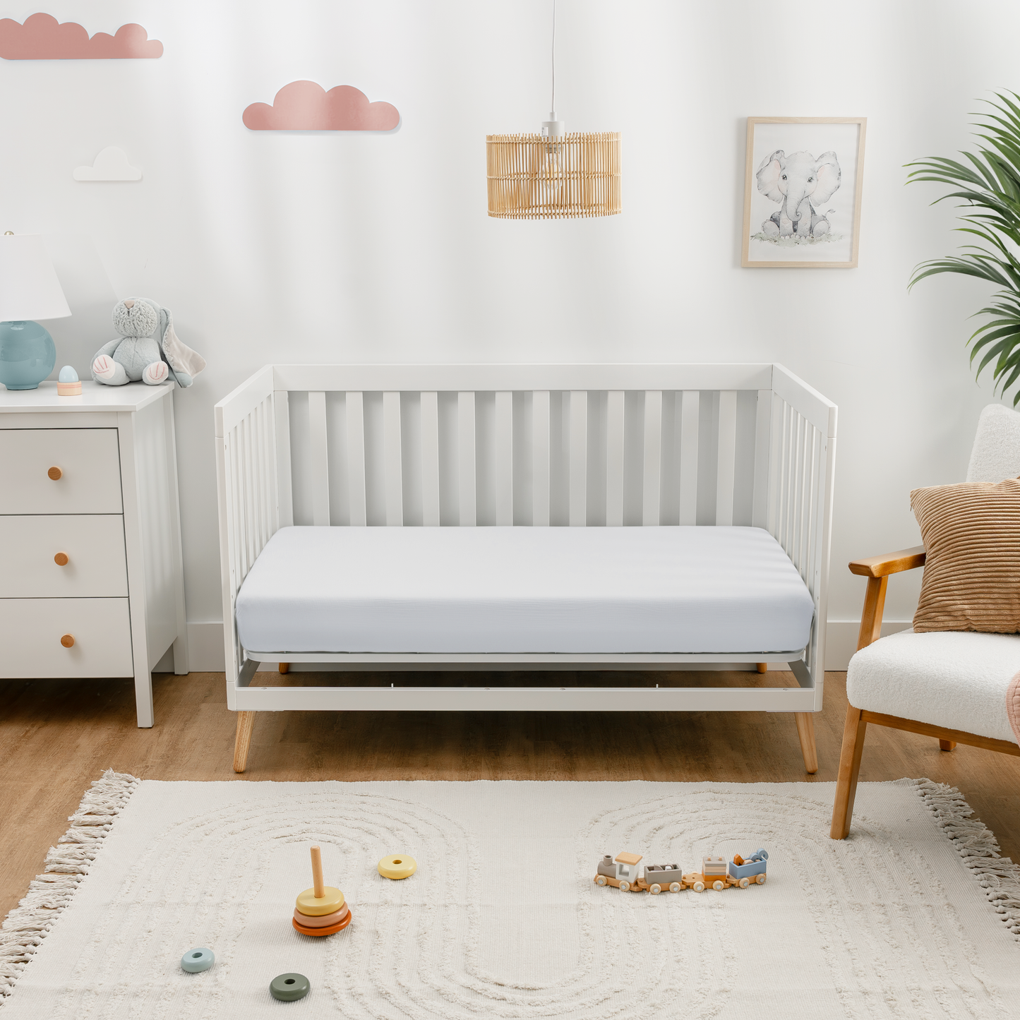 Muslin Fitted Crib Sheet