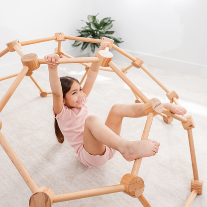 Wooden Climber for Kids (Natural Wood)