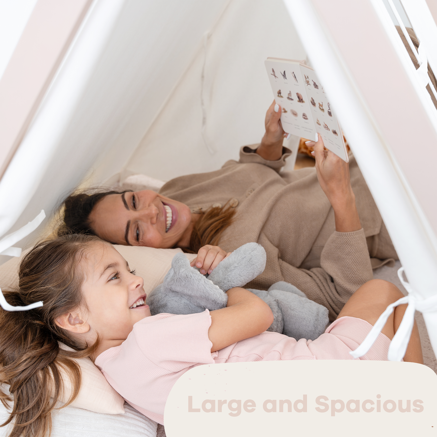 Kids Indoor Play Tent - Blush