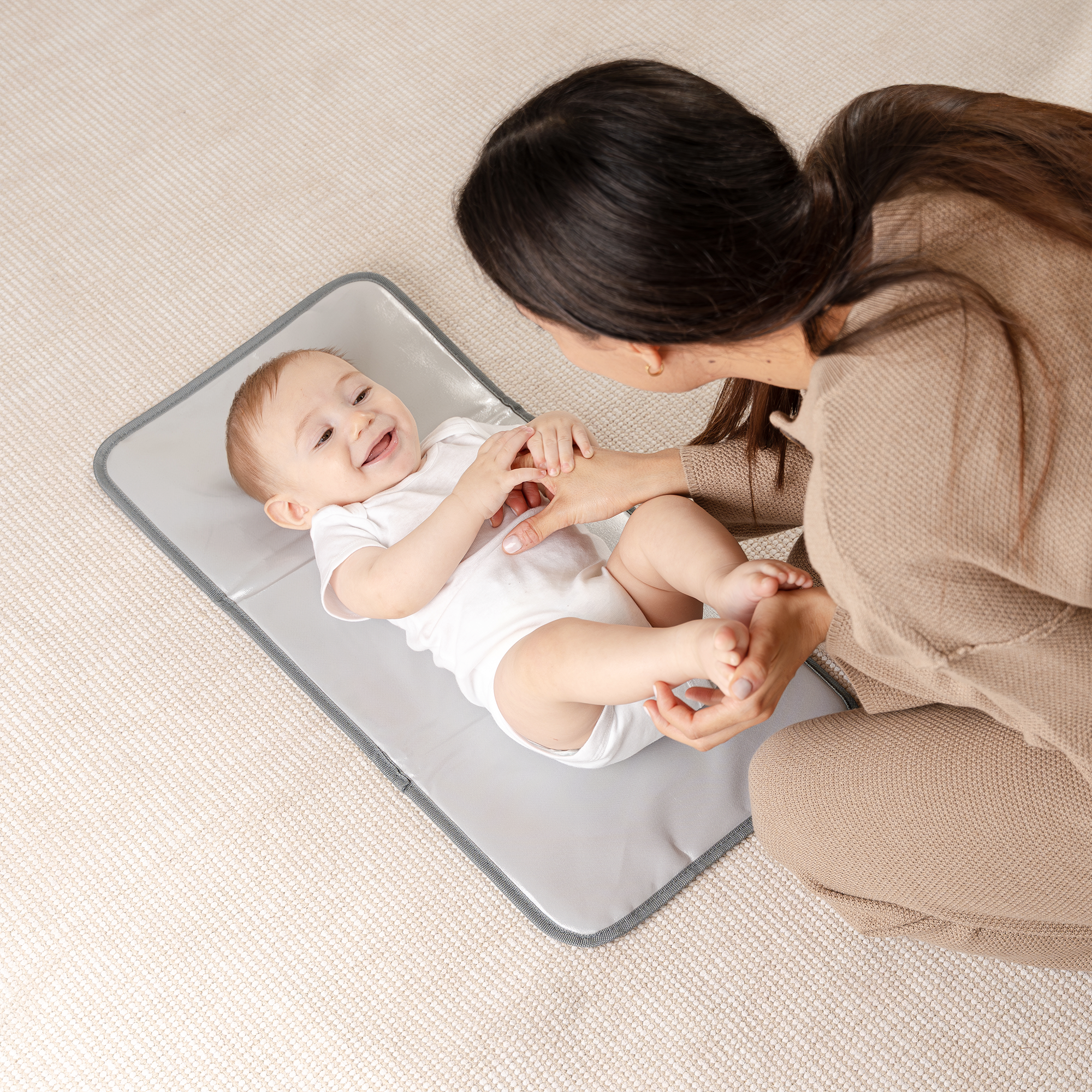 Compact Changing Pad - Earth Green