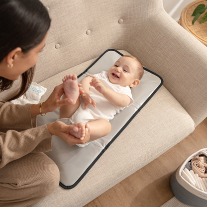 Compact Changing Pad - Solid Grey