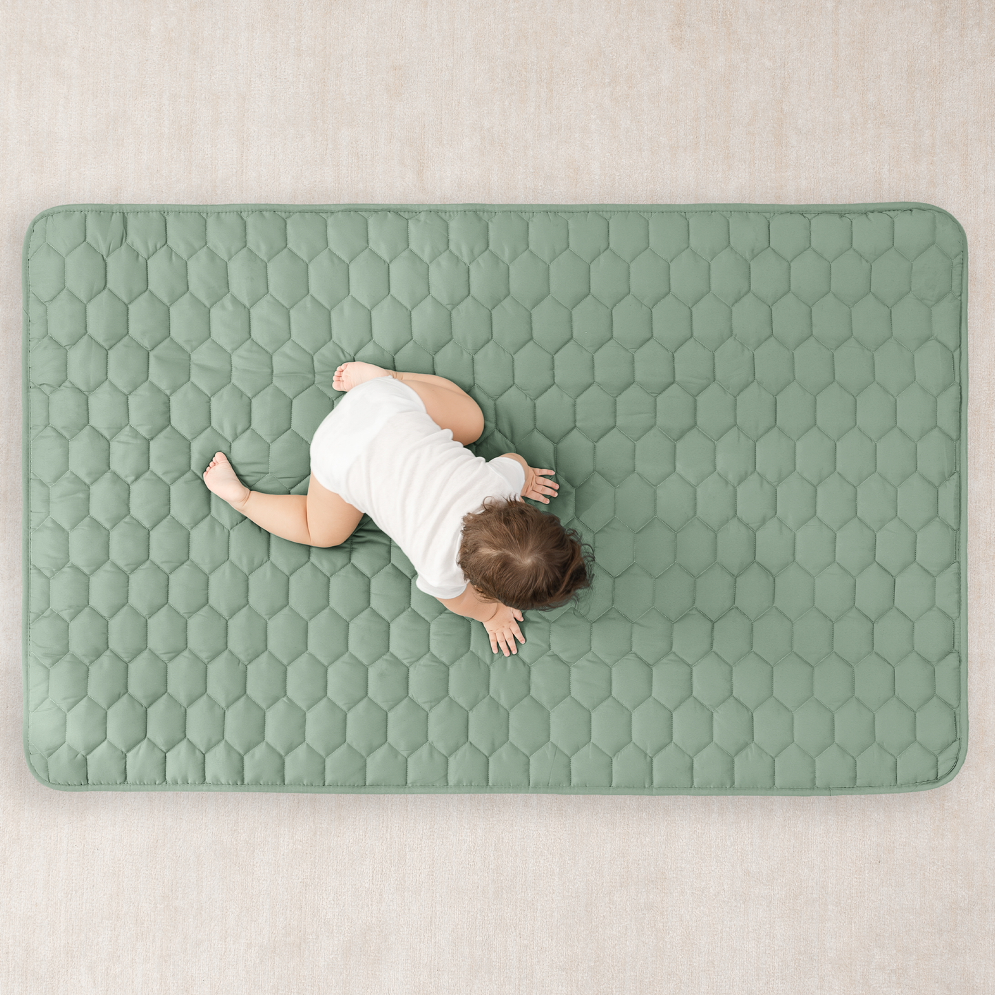 Play Mat with Non-Slip Bottom - Fern