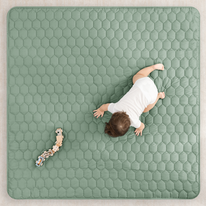 Play Mat with Non-Slip Bottom - Fern