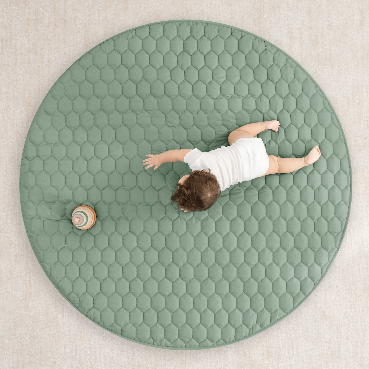 Play Mat with Non-Slip Bottom - Fern