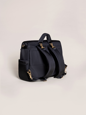 Satchel Diaper Bag - Black | JuJuBe - additional view