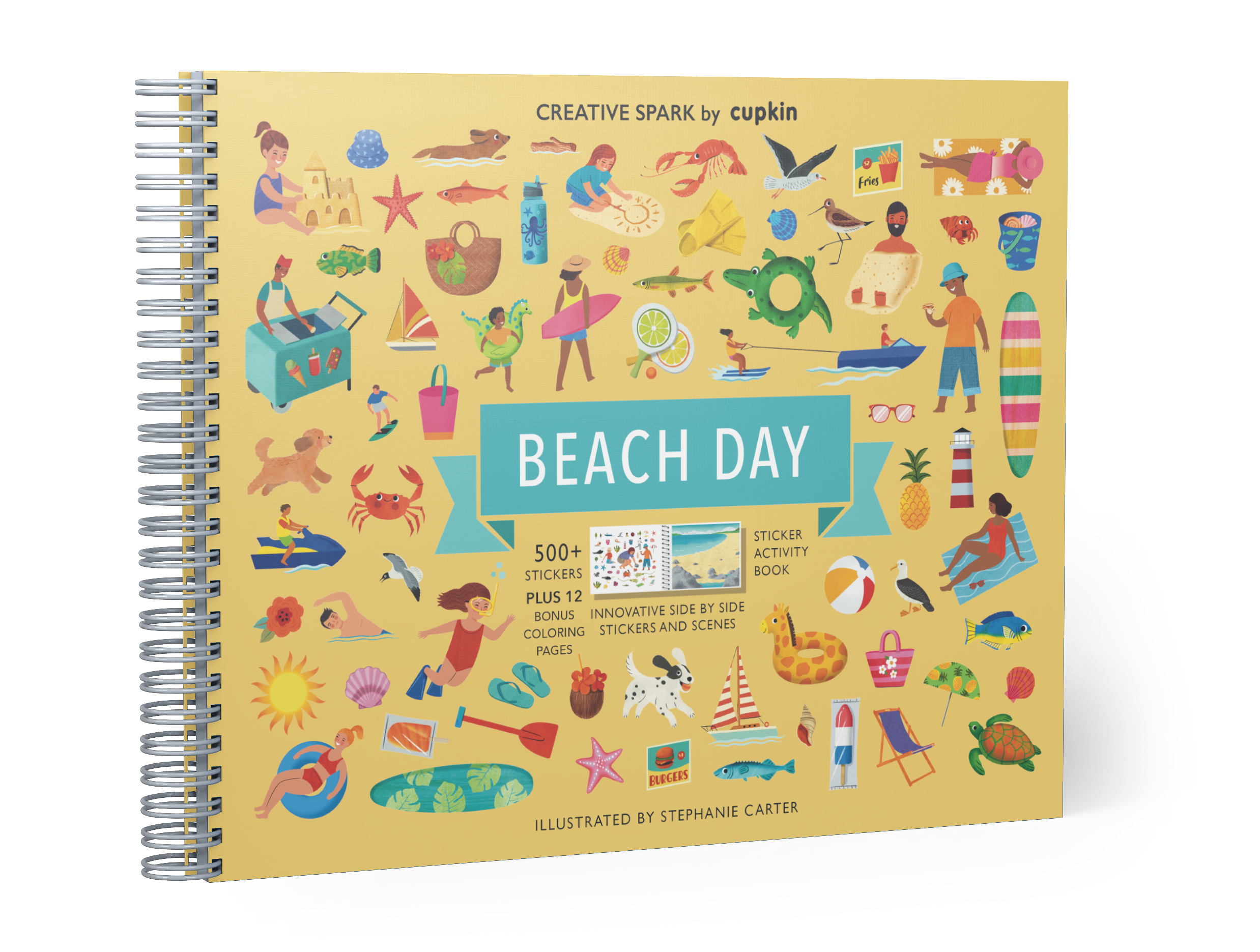 Beach Day Sticker Book