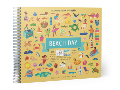 Beach Day Sticker Book