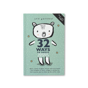 32 Ways to Dress Nordic Animals - Activity Book | Wee Gallery