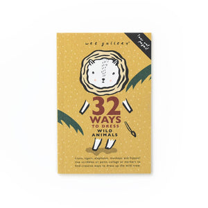 32 Ways to Dress Wild Animals - Activity Book | Wee Gallery
