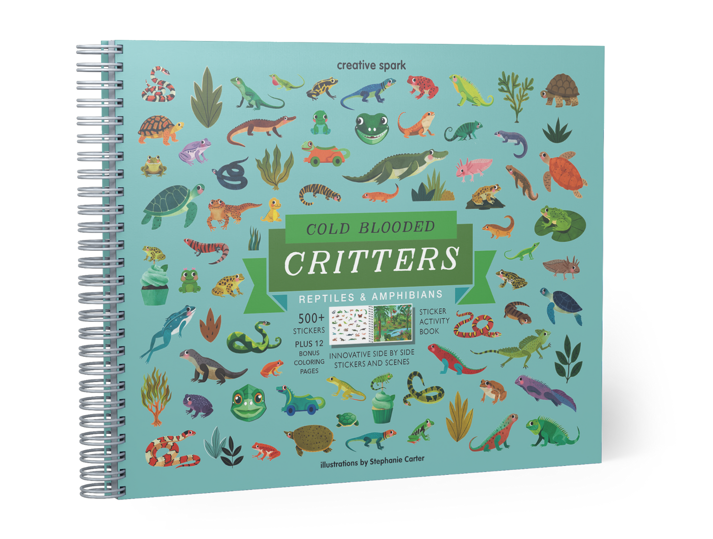 Cold Blooded Critters Sticker Book