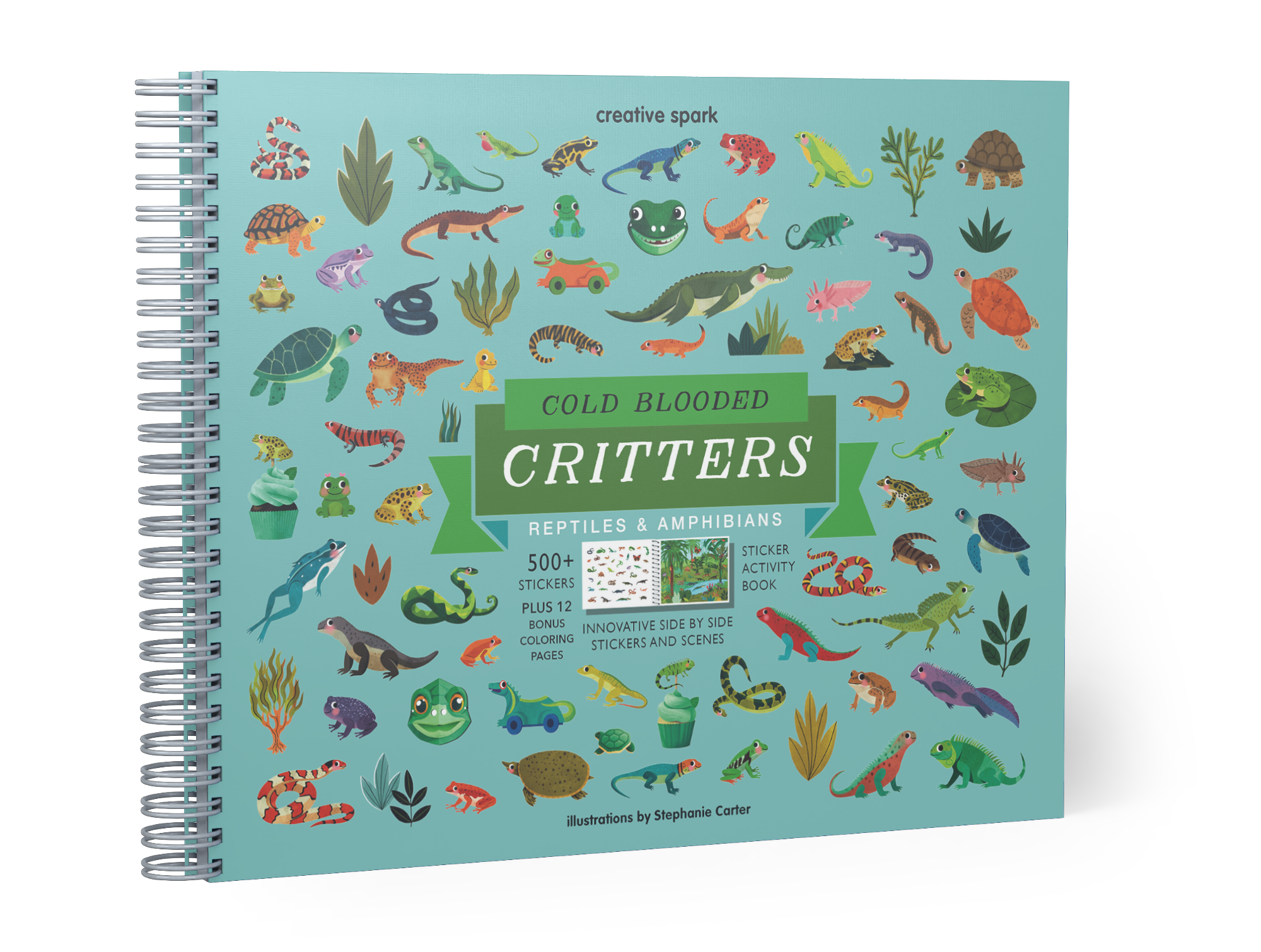 Cold Blooded Critters Sticker Book