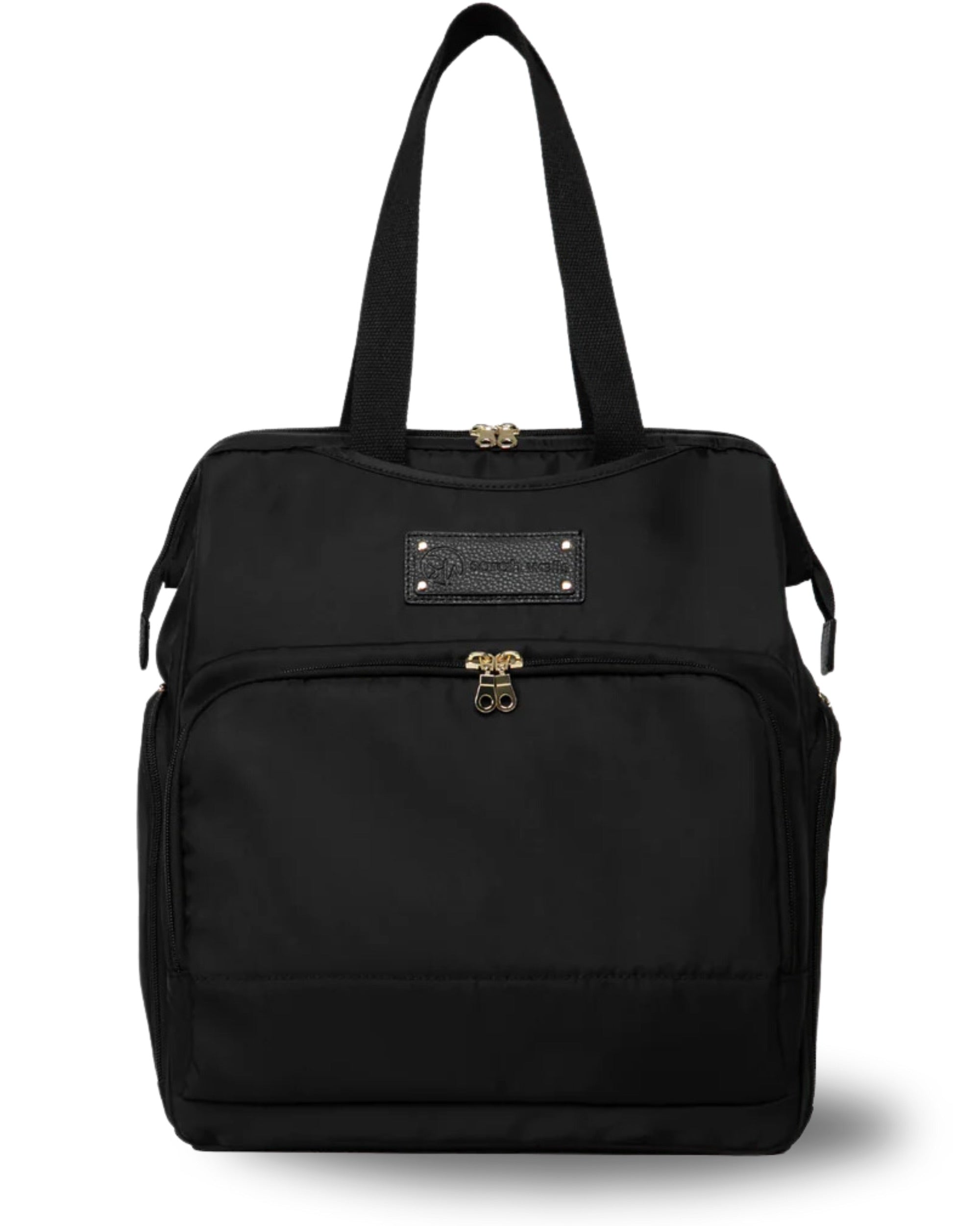 Sarah Wells Norah Breast Pump Backpack – Pumping Bag with Insulated Milk Storage, Laptop Sleeve & Wide-Open Frame