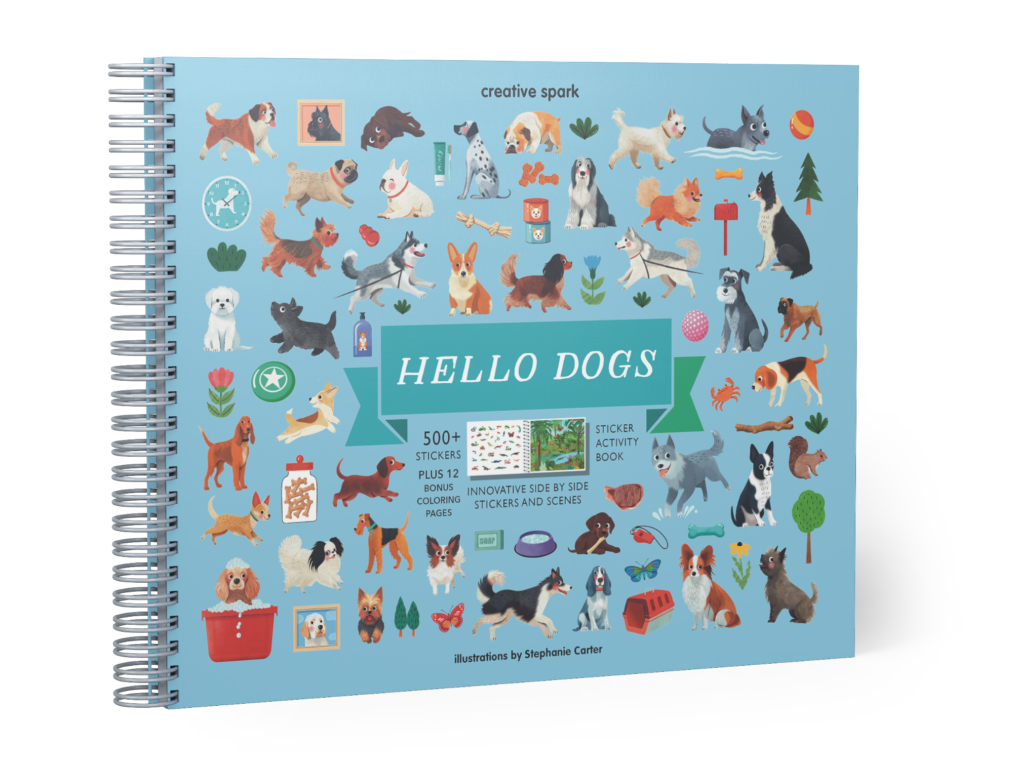 Hello Dogs Sticker Book