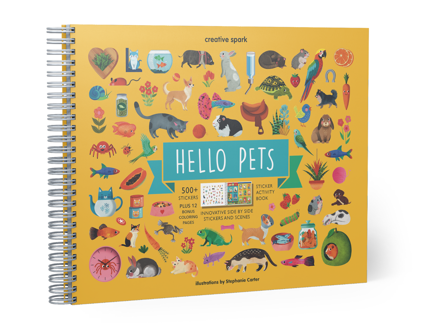 Hello Pets Sticker Book