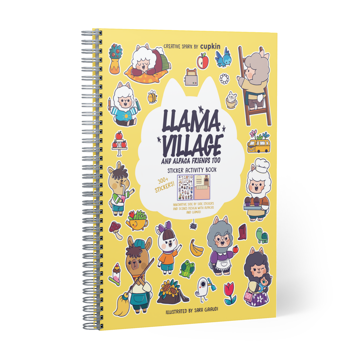 Llamas Sticker Book