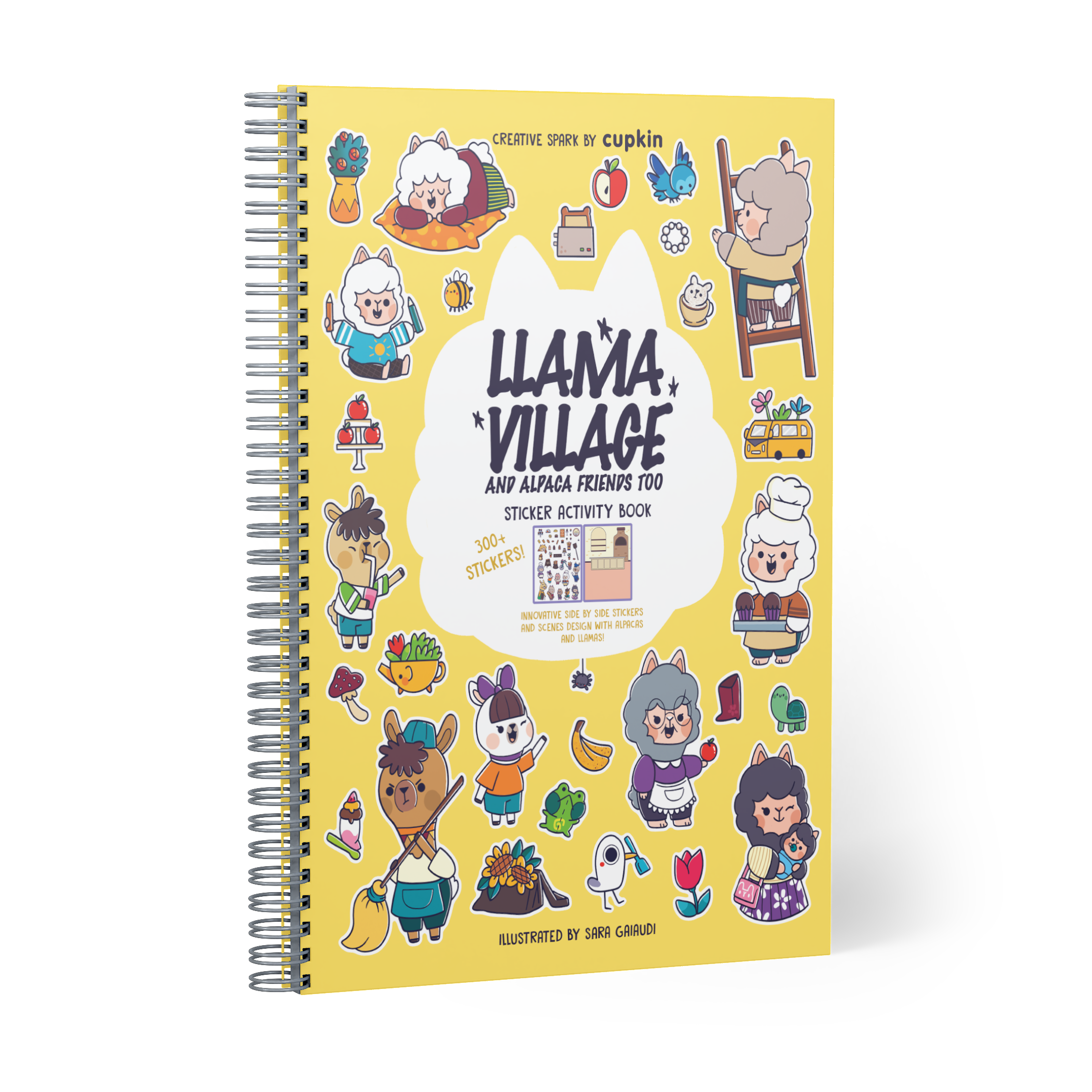 Llamas Sticker Book