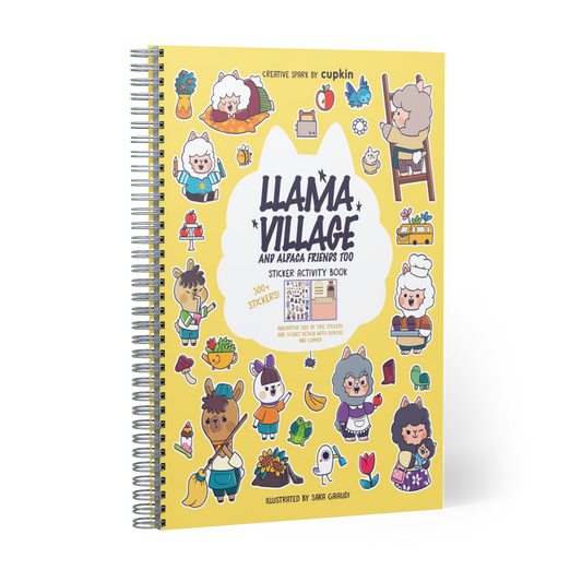 Llamas Sticker Book