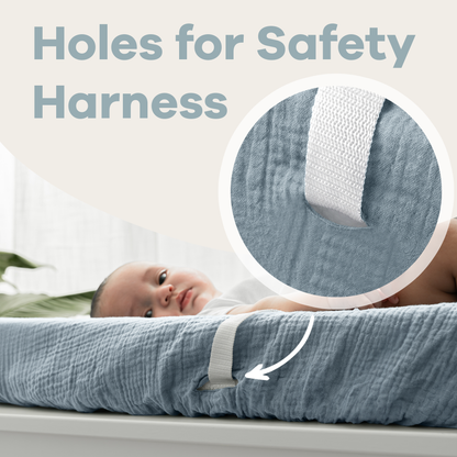 Muslin Fitted Changing Pad Cover