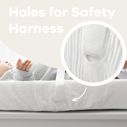 Muslin Fitted Changing Pad Cover