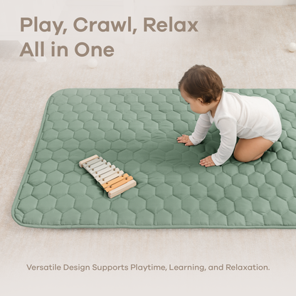 Play Mat with Non-Slip Bottom - Fern