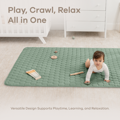 Play Mat with Non-Slip Bottom - Fern