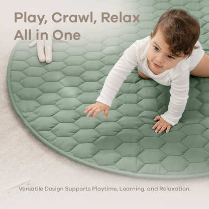 Play Mat with Non-Slip Bottom - Fern
