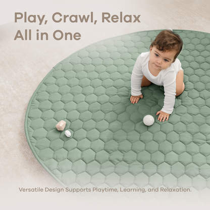 Play Mat with Non-Slip Bottom - Fern