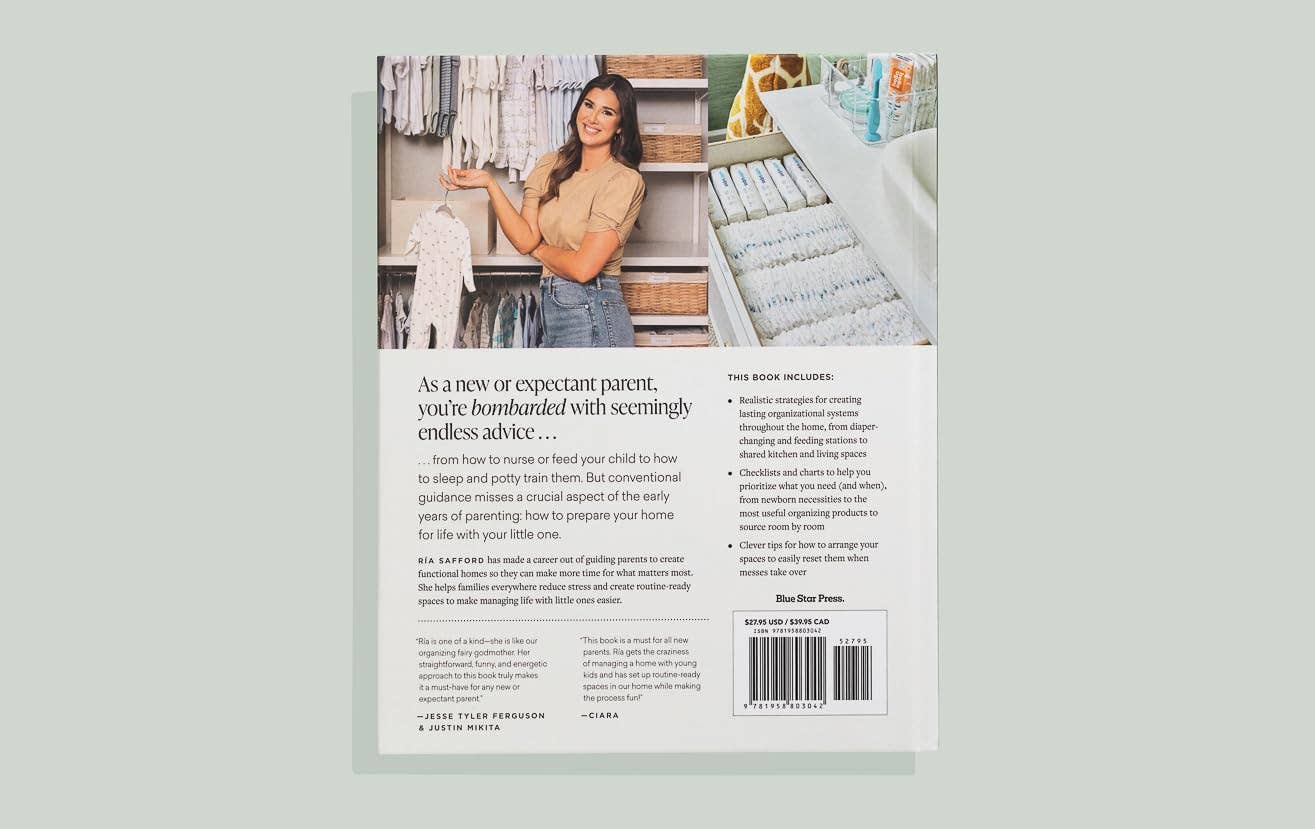 organized home for new parents book