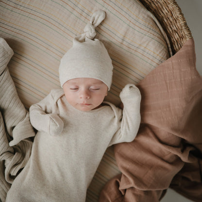 Ribbed Baby Beanie