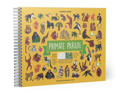 Primates Sticker Book