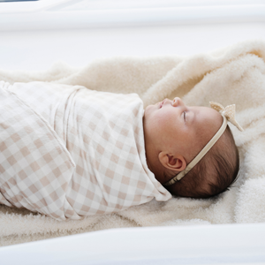 MINKY STRETCH LUXE SWADDLE/BLANKET | Saranoni