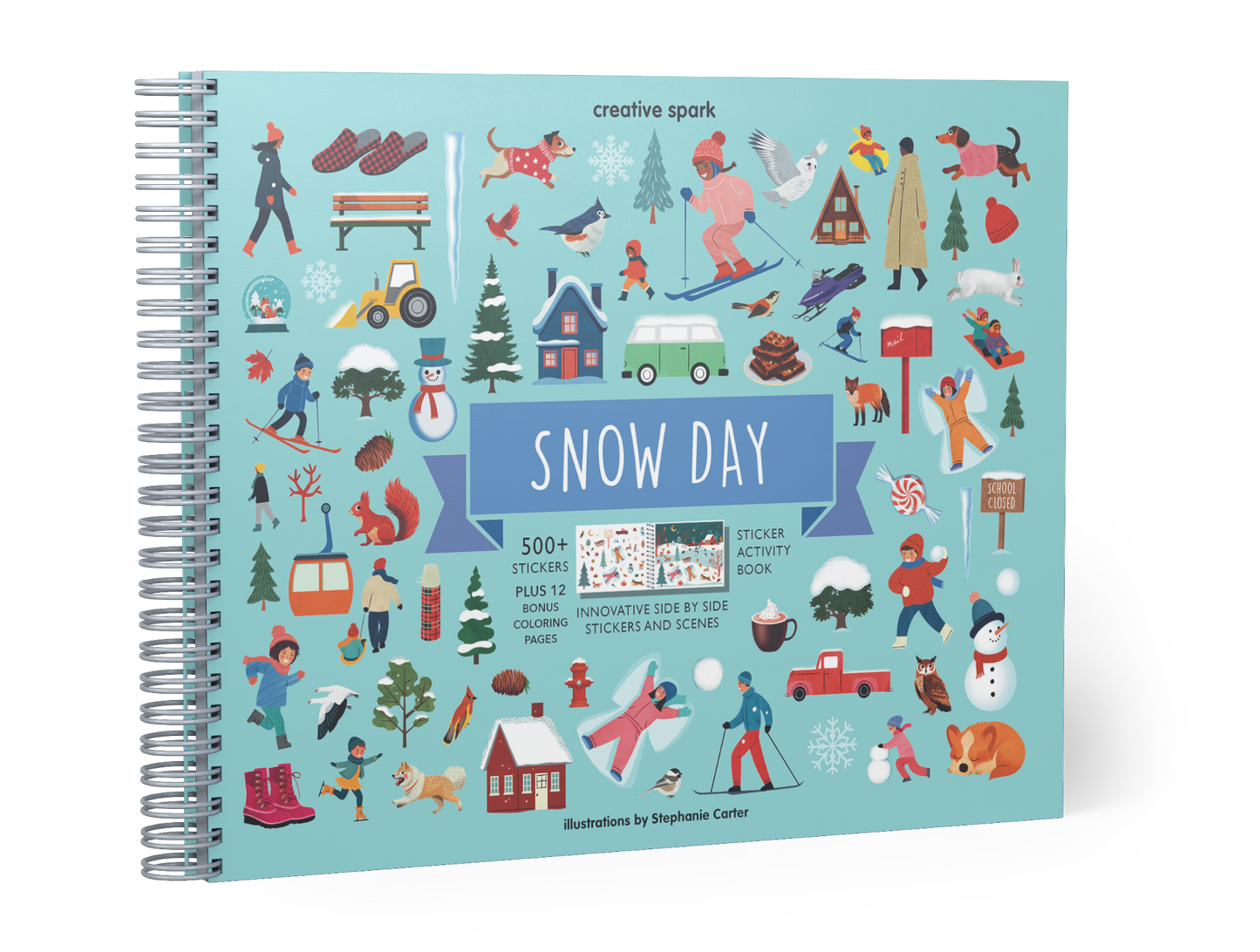 Snow Day Sticker Book