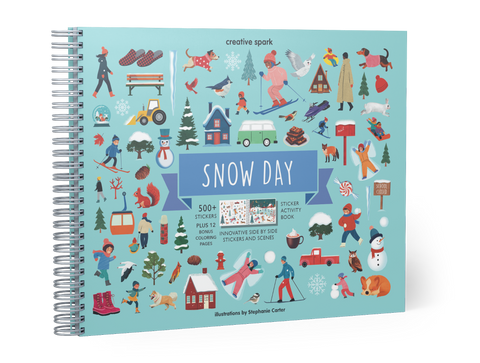 Cupkin Snow Day Sticker Book