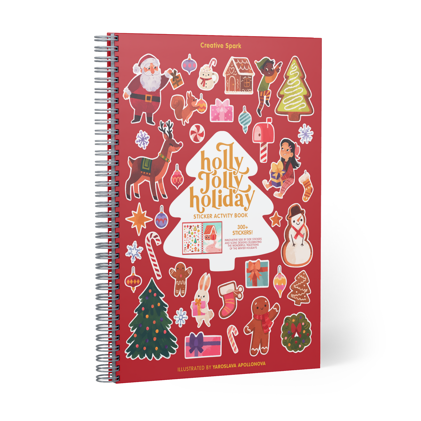 Holly Jolly Holidays Sticker Book