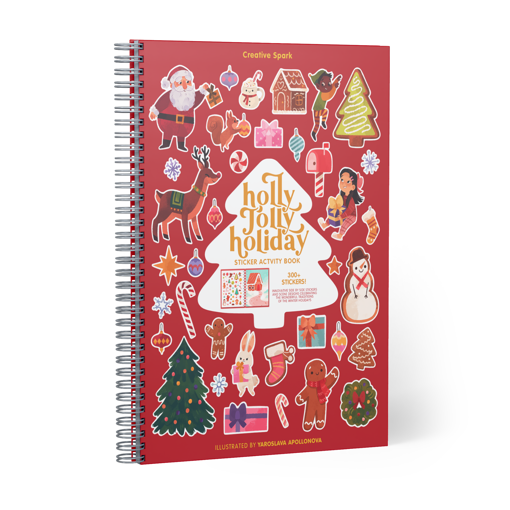 Holly Jolly Holidays Sticker Book