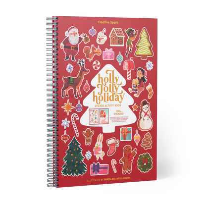 Holly Jolly Holidays Sticker Book