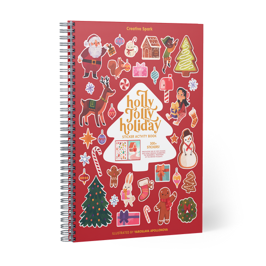 Holly Jolly Holidays Sticker Book