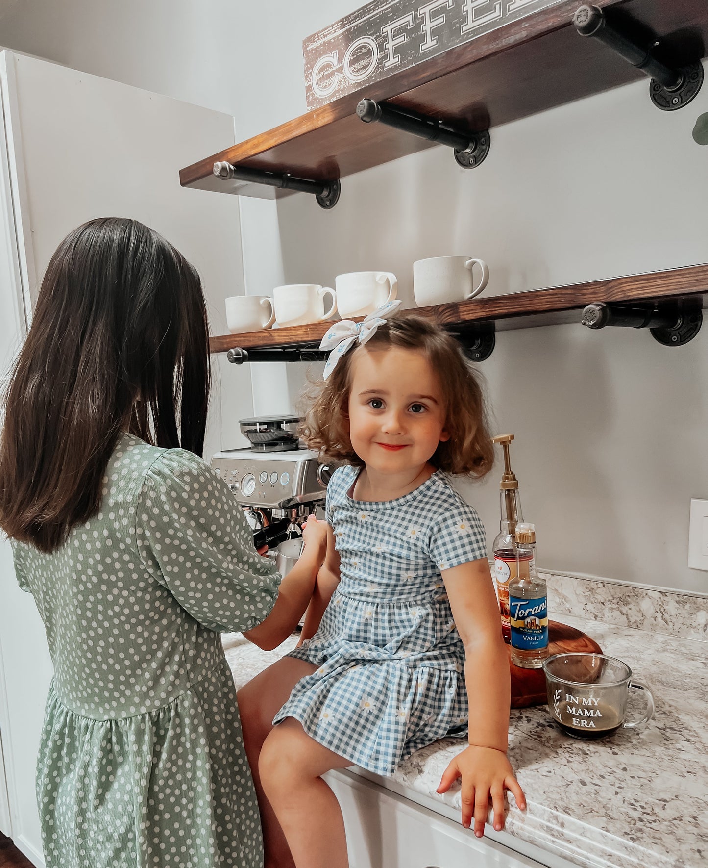 Mama Era Glass Latte Mug