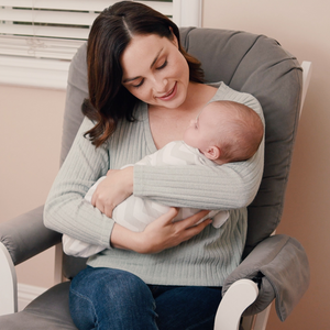Easy Swaddle Blankets - Gray Chevron, Pack of 1 | Comfy Cubs - additional view