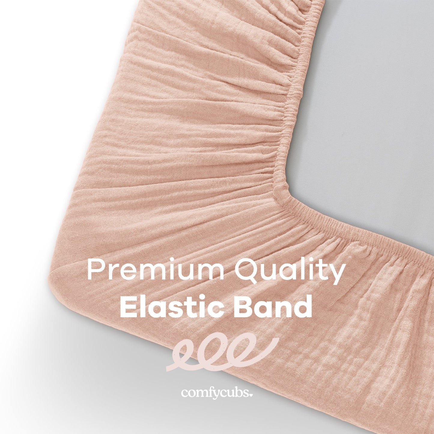 Muslin Fitted Bassinet Crib Sheet