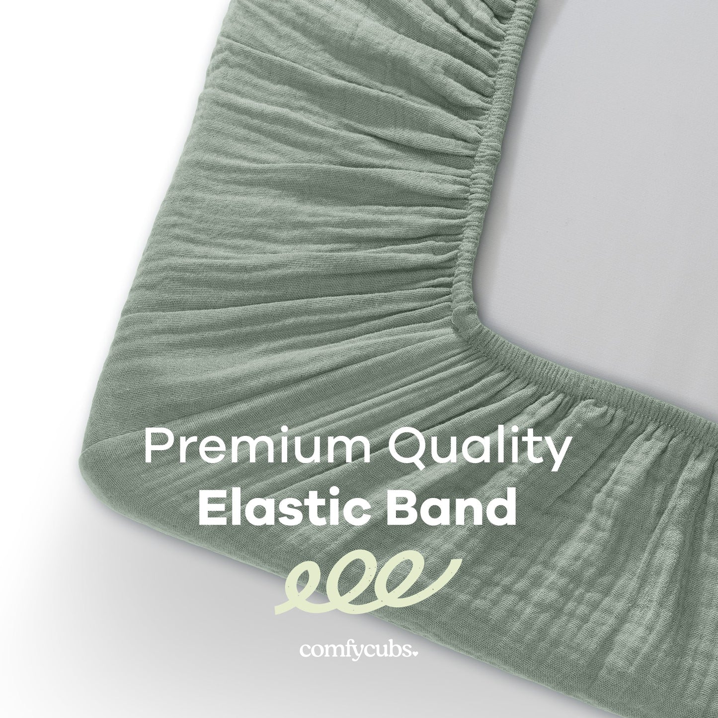 Muslin Fitted Bassinet Crib Sheet