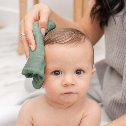 Muslin Washcloths - Fern