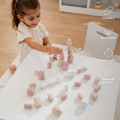 Stacking Blocks for Toddlers, Girl Pack