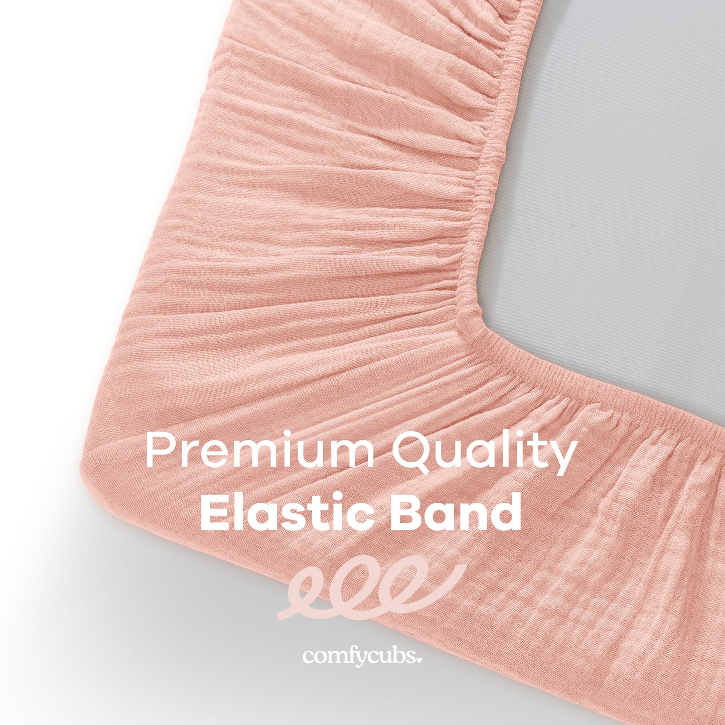 Muslin Fitted Bassinet Crib Sheet