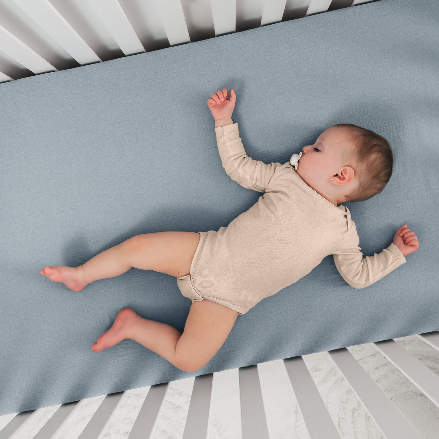Muslin Fitted Crib Sheet