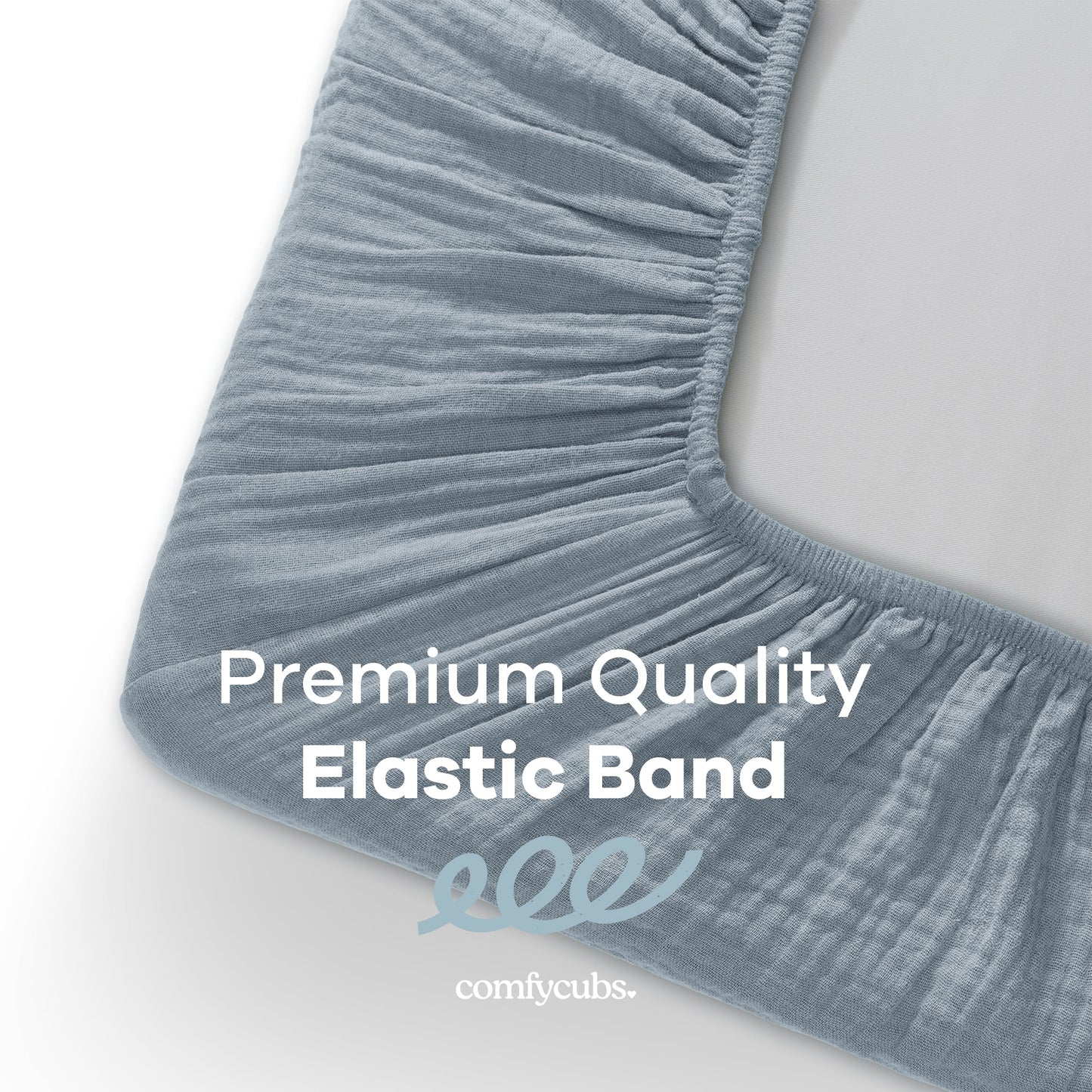 Muslin Fitted Bassinet Crib Sheet