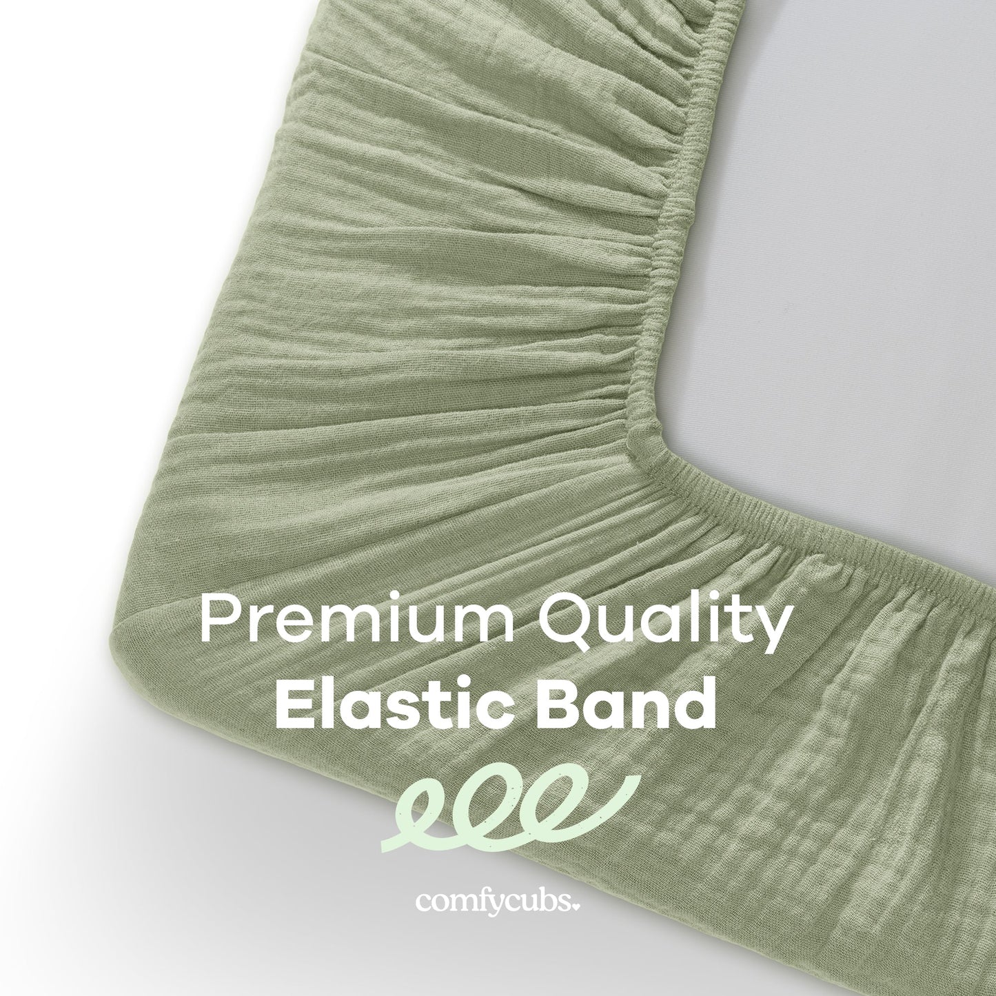 Muslin Fitted Bassinet Crib Sheet