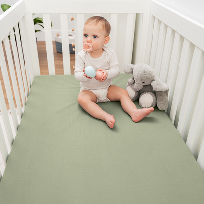 Muslin Fitted Crib Sheet