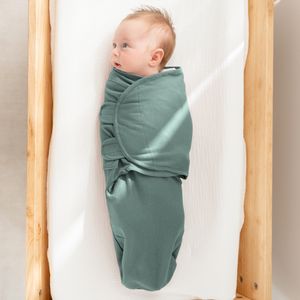 Easy Swaddle Blankets in Stone, Sage, Azul, Pack of 3 | Comfy Cubs - additional view