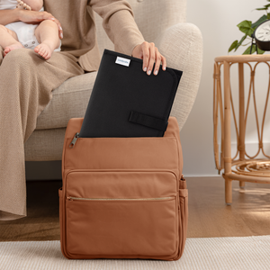 Compact Changing Pad in Solid Black | Comfy Cubs - additional view